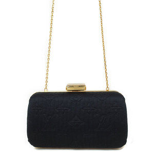 Louis Vuitton Motard Minaudière Monogram 2WAY Bag Black